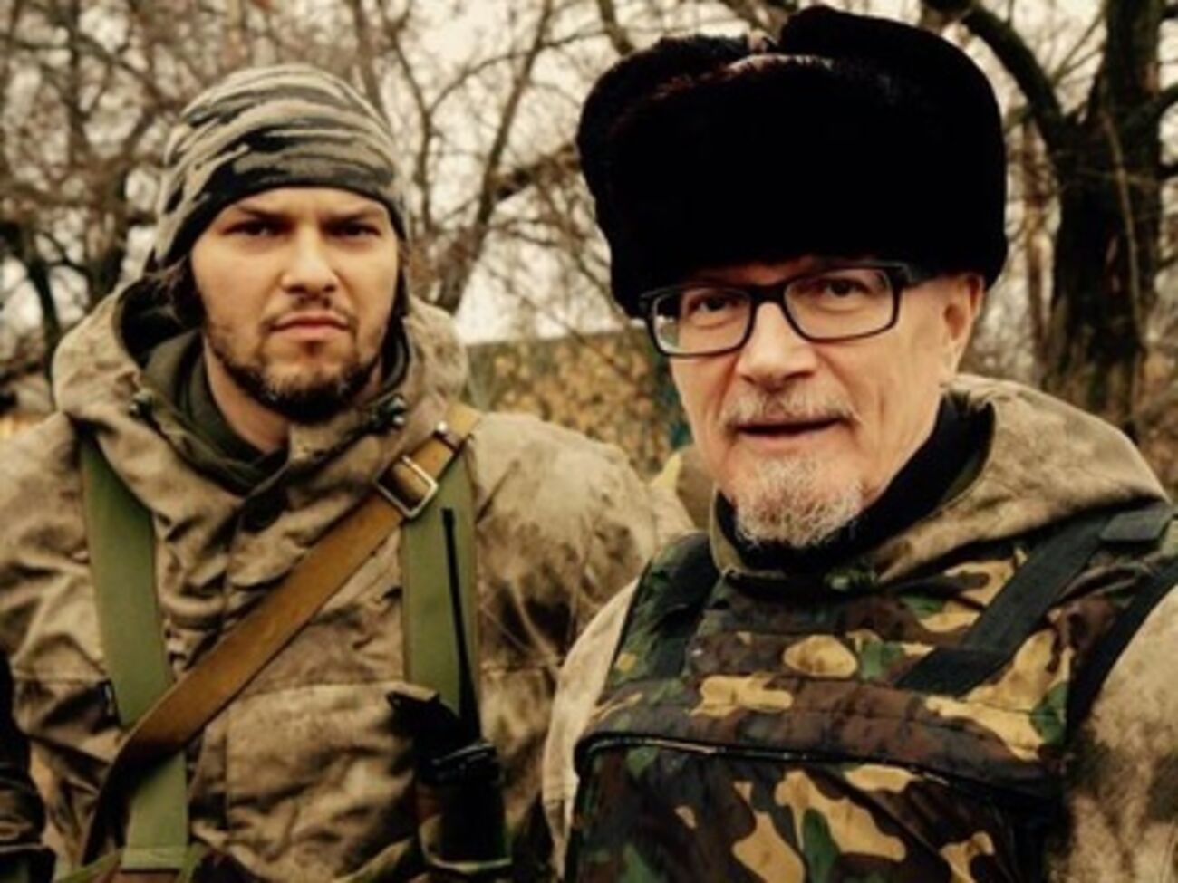 Александр Аверин (слева) и Эдуард Лимонов