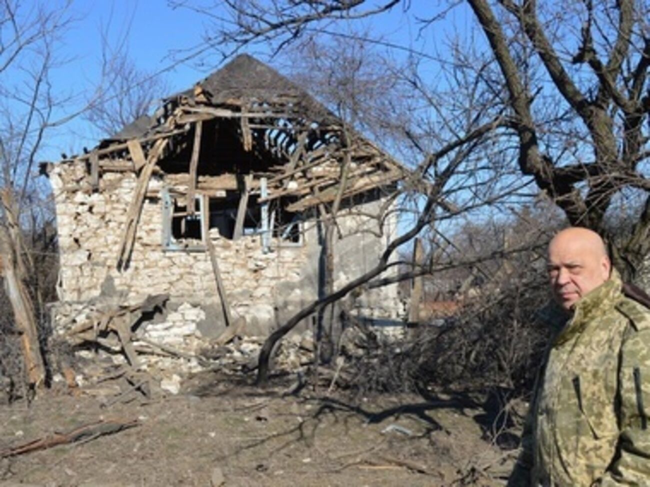 В Крымском много домов разрушены