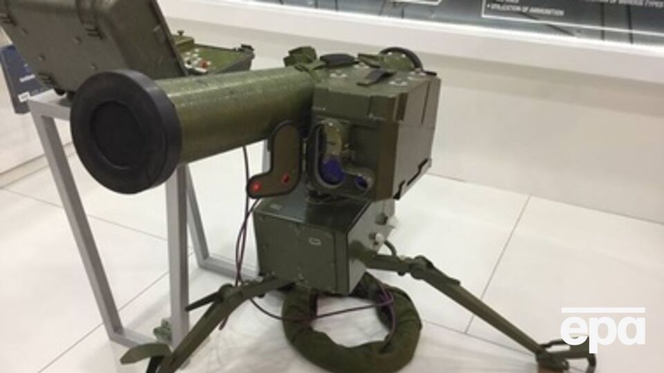 Украинская противотанковая управляемая ракетная система "Стугна"