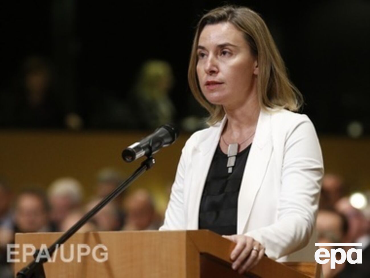 Могерини и Пан Ги Мун обсудили ситуацию в Украине