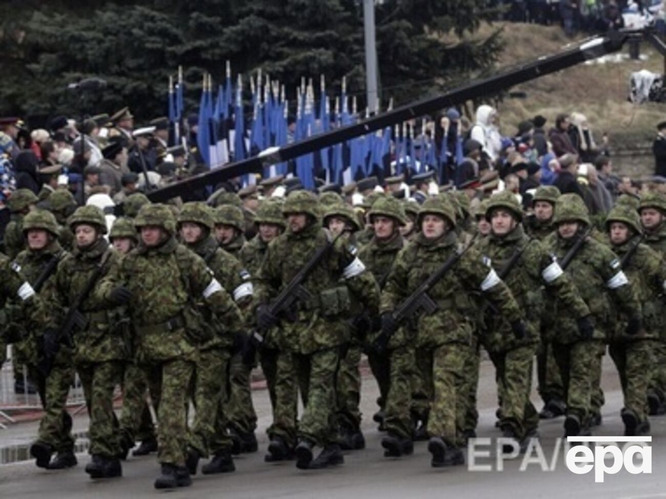 Почти 100 военнослужащих из Испании, Нидерландов, Латвии и Литвы присоединились к 1,3 тыс. эстонских военнослужащих