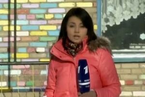 Задержанная в Киеве журналист "Первого канала" Елена Макарова