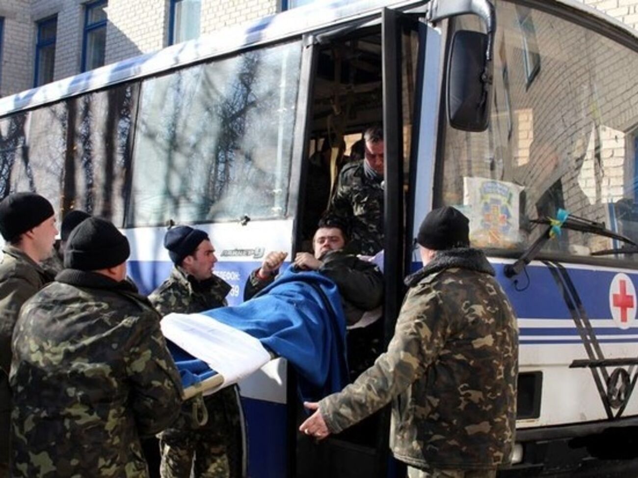 Автобус для транспортировки раненых от львовского изобретателя