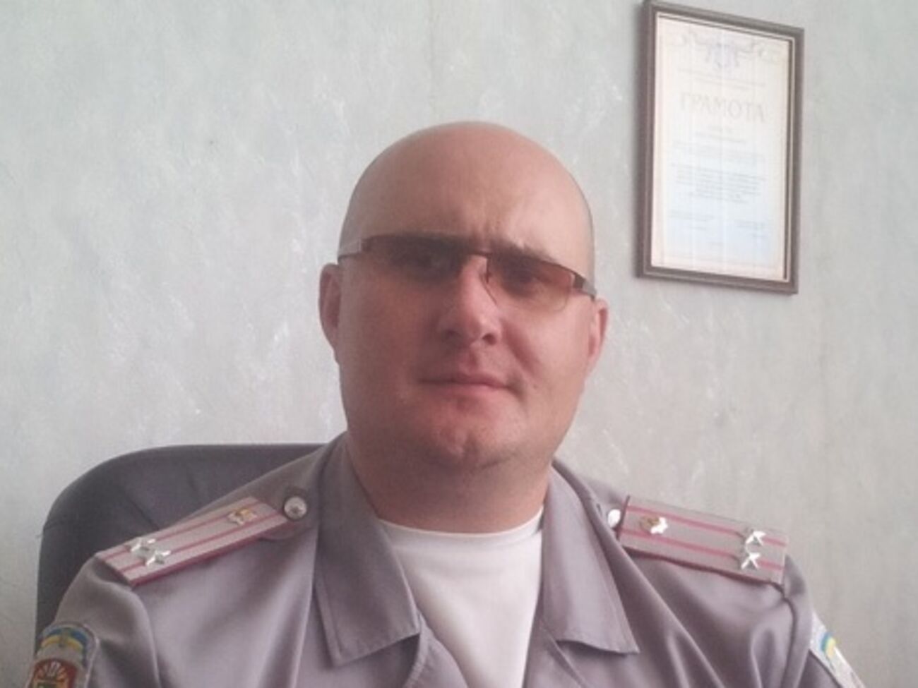 Погибший милиционер Вадим Рыбальченко