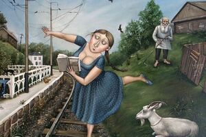 Анна Каренина донецкой художницы Джерих