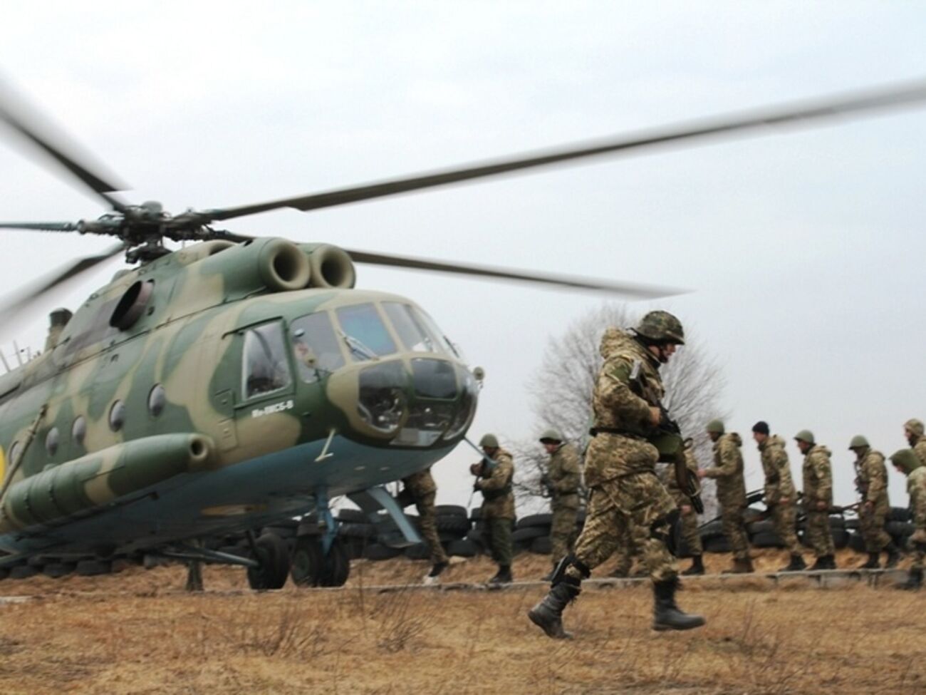 Военные постоянно проходят тренировки