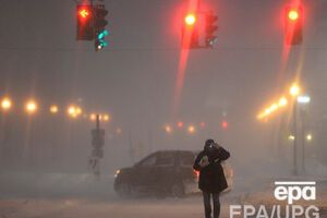 США завалило снегом