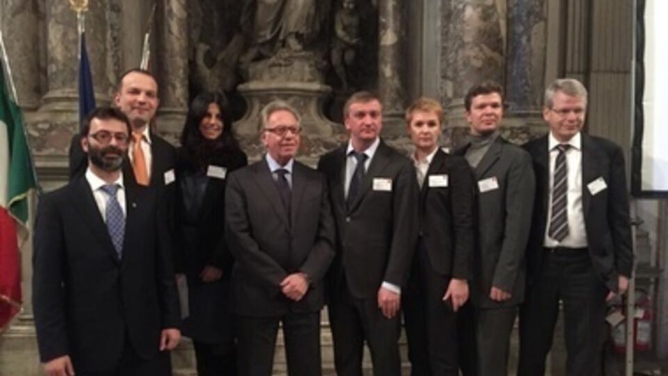 Делегация Венецианской комиссии в ходе визита в Украину в декабре 2014 года