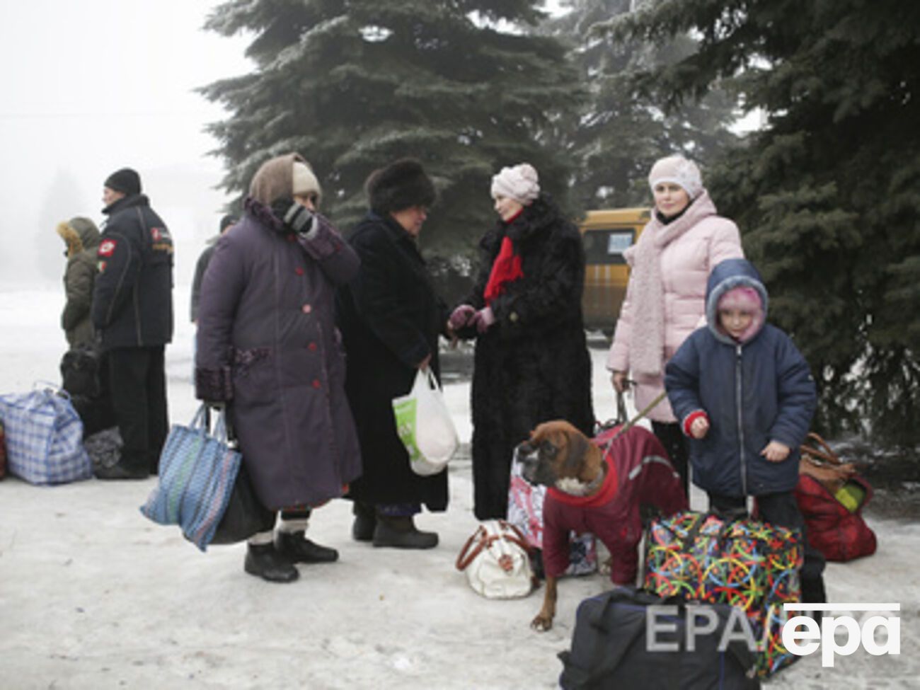 Большая часть жителей Дебальцево покинула город