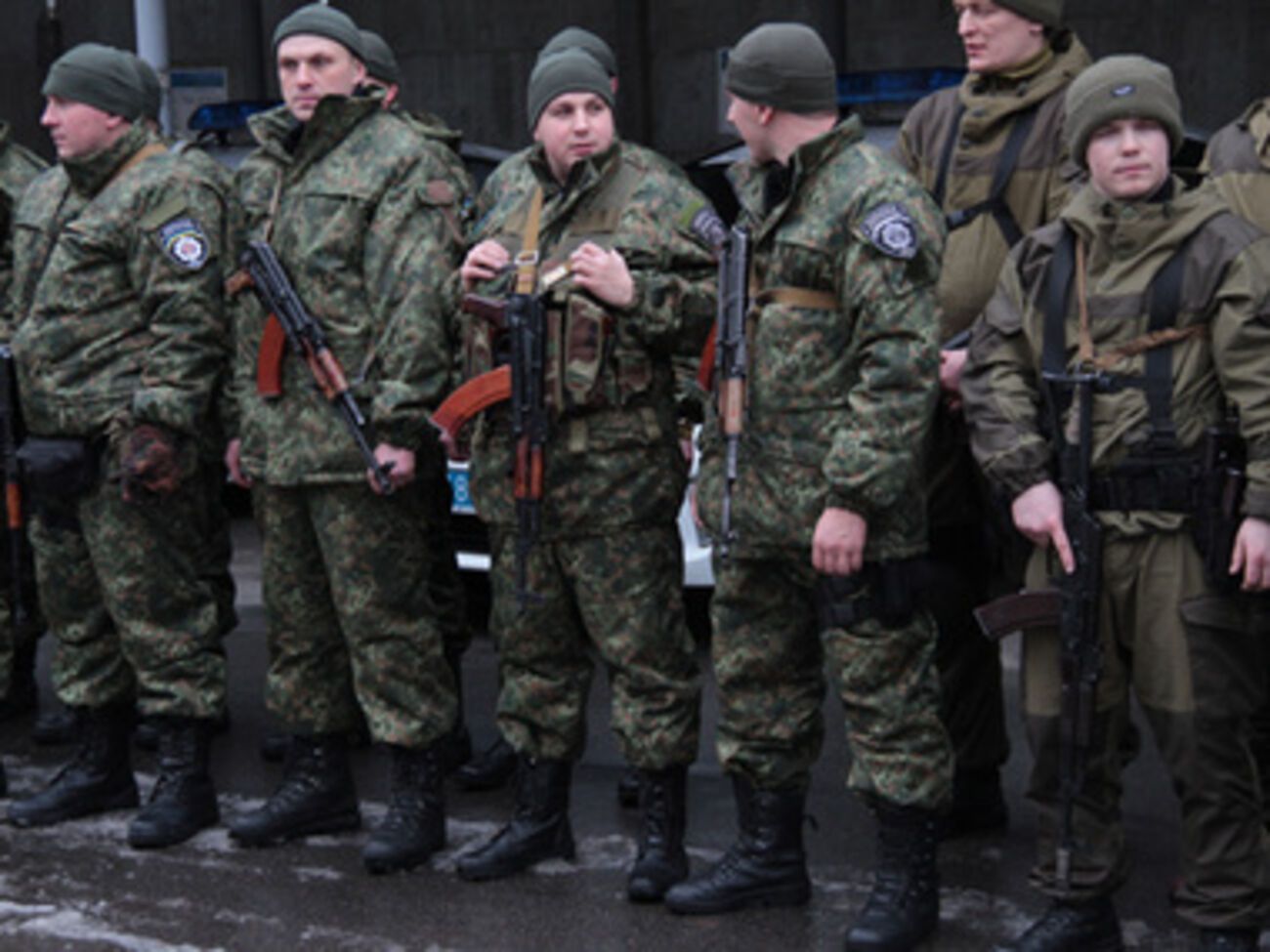 В зону АТО направились 30 харьковских милиционеров. Фоторепортаж