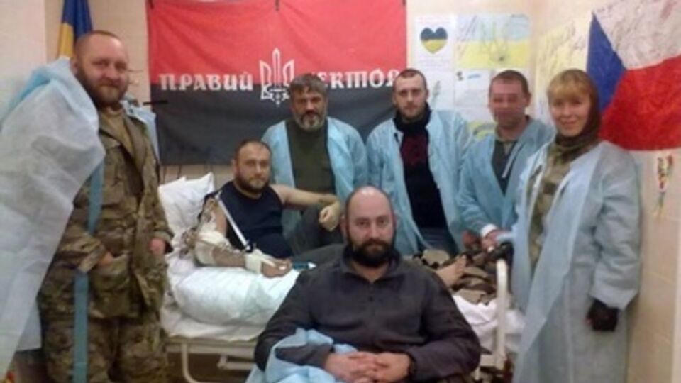 Белозерская: Ярош веселый и бодрый. Убежден, что вернется на фронт