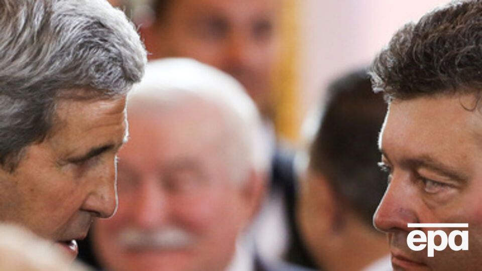 Порошенко встретится с Керри