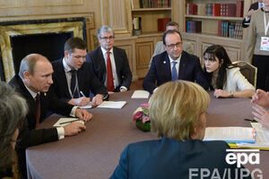 Меркель, Олланд и Путин встретятся завтра в Москве