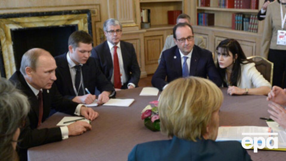 Меркель, Олланд и Путин встретятся завтра в Москве