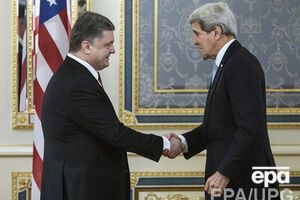 Порошенко напомнил о миссии МВФ после встречи с Джоном Керри