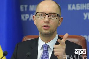 Украина воюет с российской армией, а не с "ополчением", заявил Яценюк