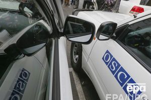 ОБСЕ зафиксировала колонну техники с вооруженными людьми на борту