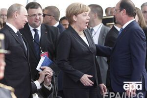 Меркель и Олланд встретятся с Путиным в Москве