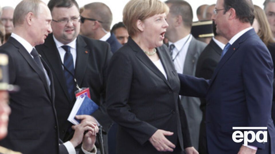 Меркель и Олланд встретятся с Путиным в Москве