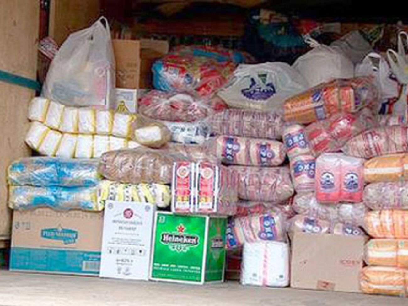 В Красногоровку доставили гуманитарную помощь