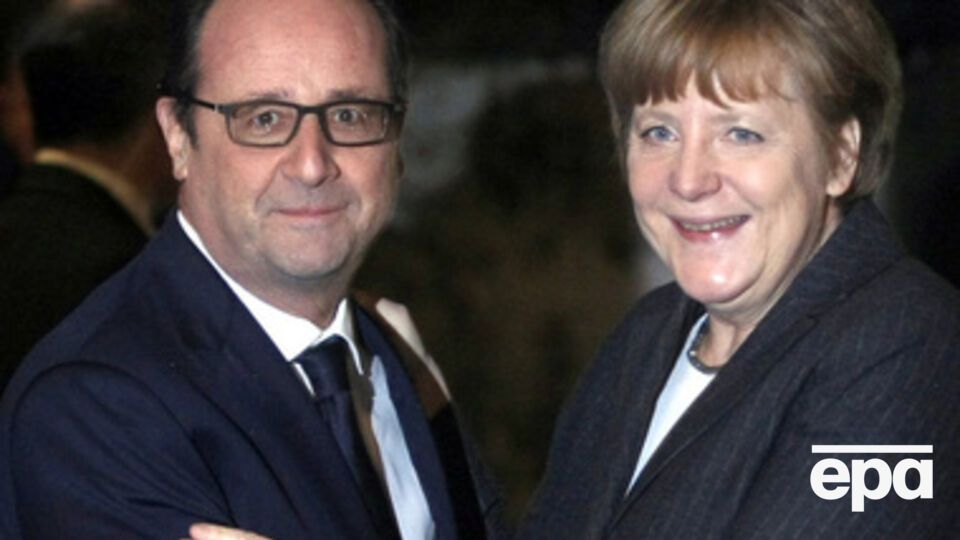 Франсуа Олланд и Ангела Меркель сегодня вечером встретятся с Владимиром Путиным