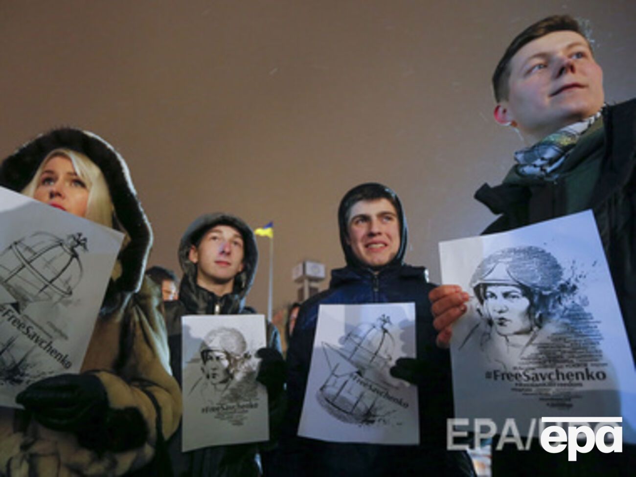 Протесты по поводу ареста Надежды Савченко распространяются по всему миру