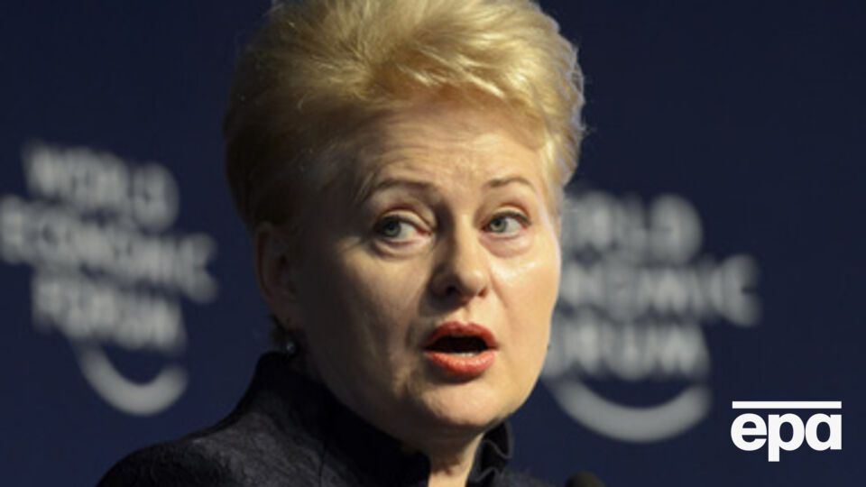 Грибаускайте: Мы помогаем Украине всеми доступными средствами