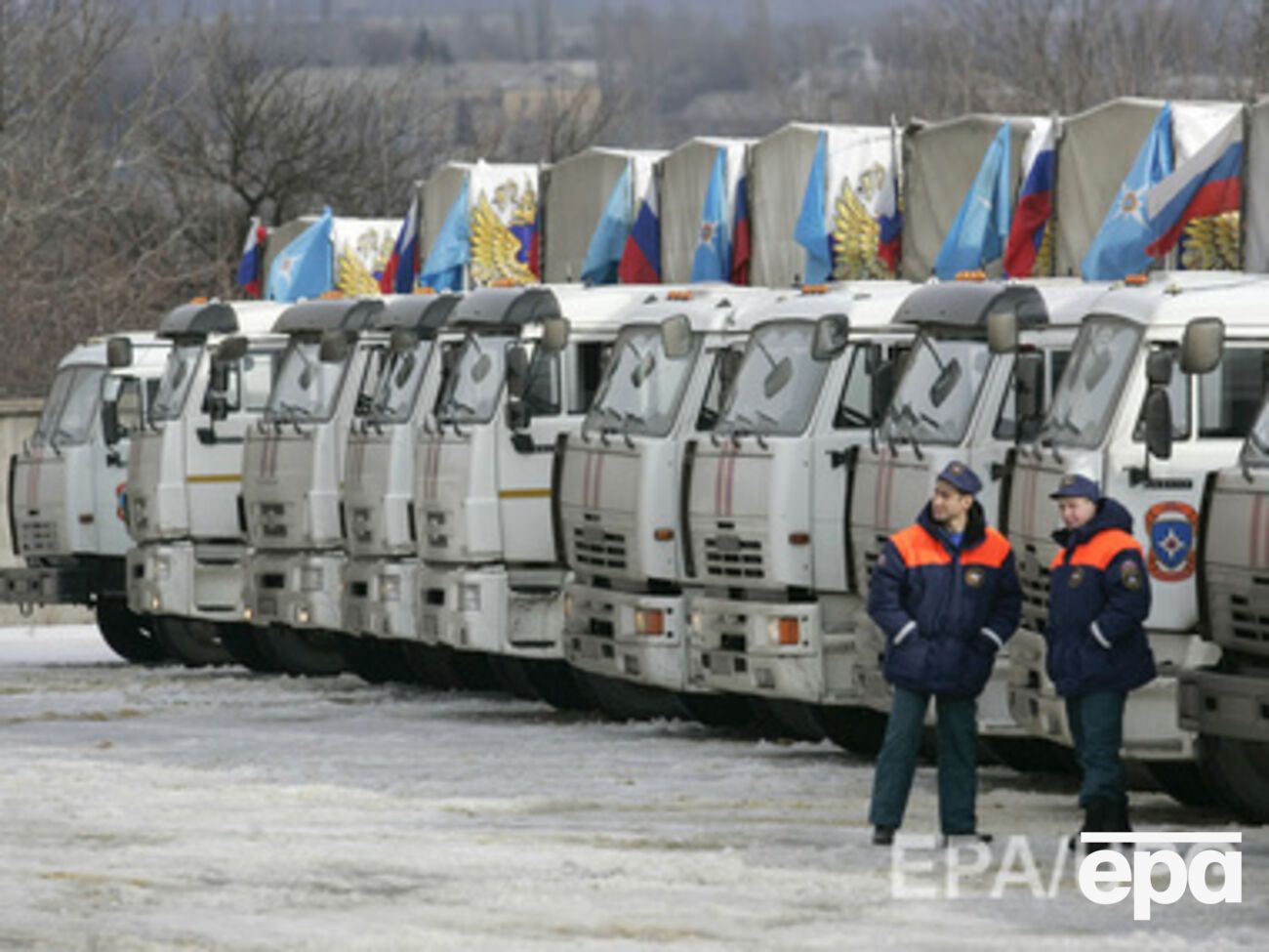 Пограничники не увидели вооружения в "гумконвое"