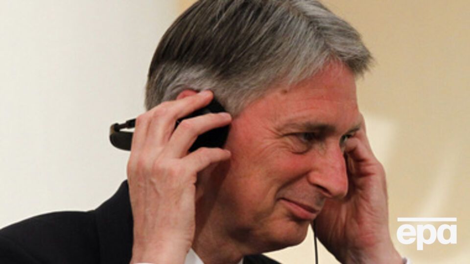 Глава МИД Великобритании Филипп Хаммонд