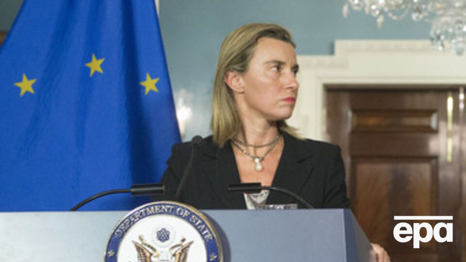 Могерини сомневается в успехе мирных переговоров по ситуации на востоке Украины