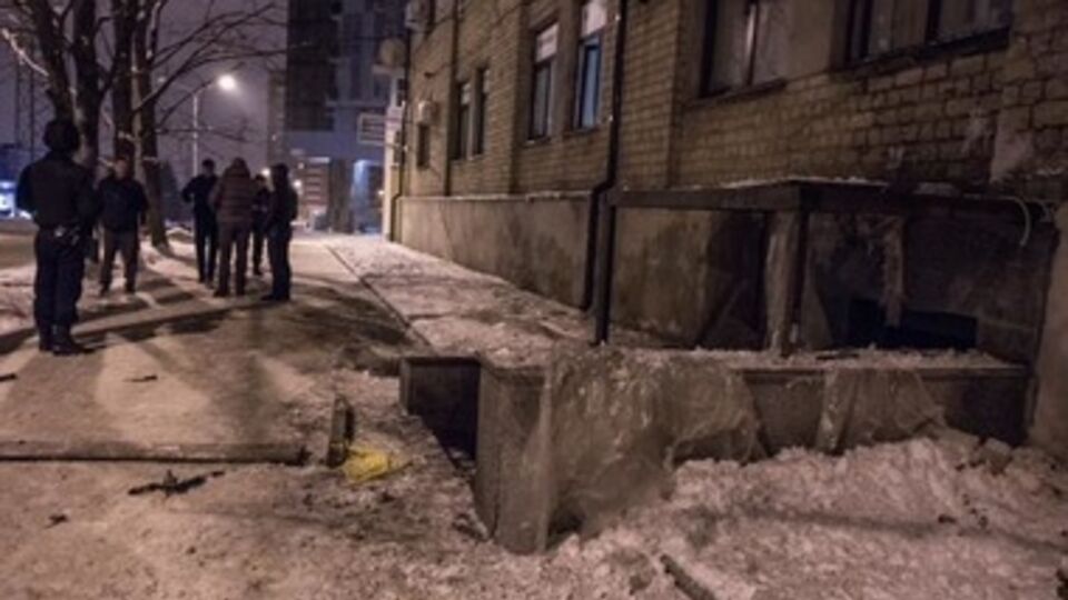 Сообщение о взрыве в Харькове поступило в милицию в 00.10 9 февраля