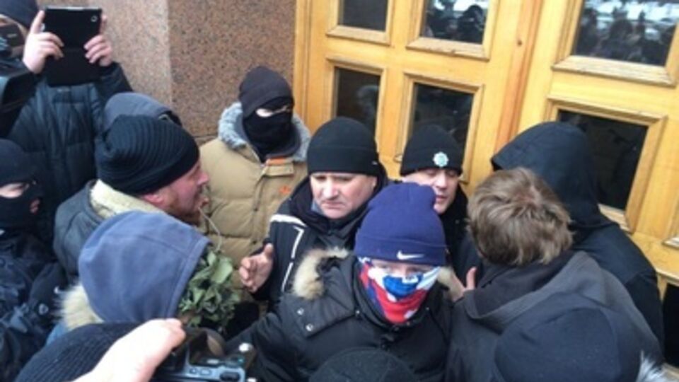 В результате потасовки возле КГГА есть несколько задержанных