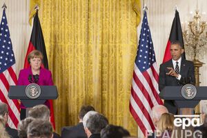 Обама провел переговоры с Меркель