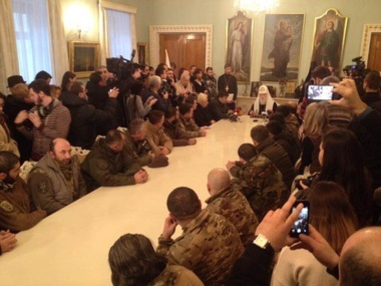 В УПЦ КП отметили вклад грузин в защиту Украины