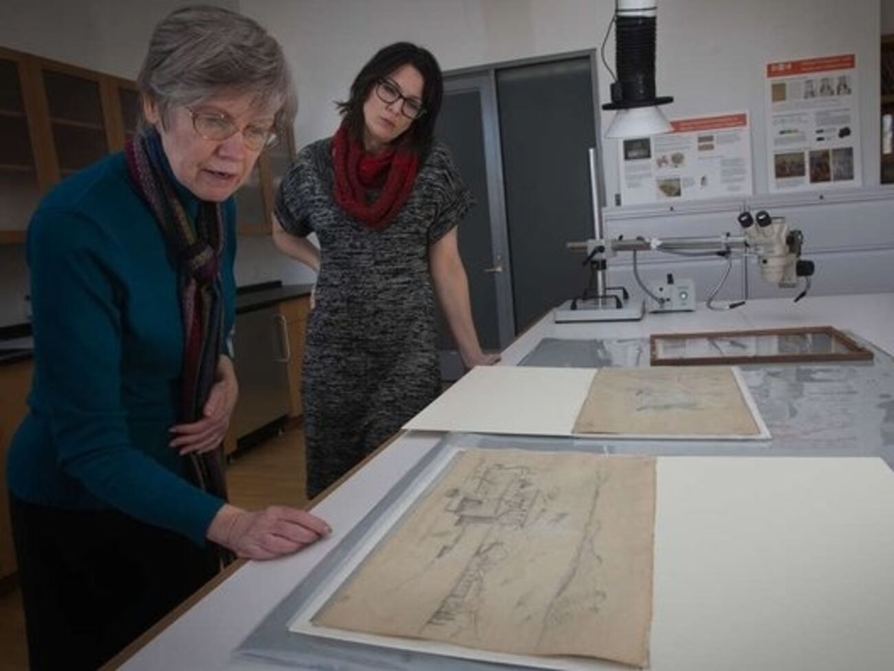 На обороте картин известного художника нашли эскизы, которые ранее не были знакомы искусствоведам