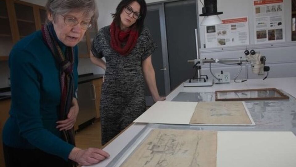 На обороте картин известного художника нашли эскизы, которые ранее не были знакомы искусствоведам