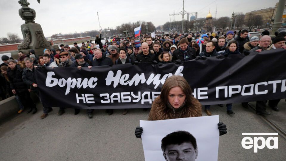 Один из лозунгов акции – "Не забудем. Не простим"