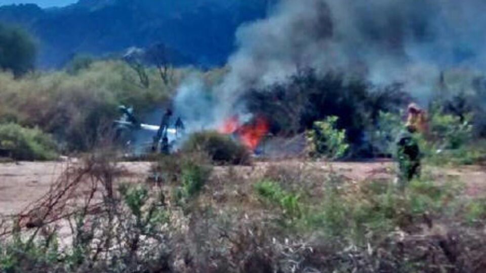 Катастрофа произошла в результате столкновения вертолетов