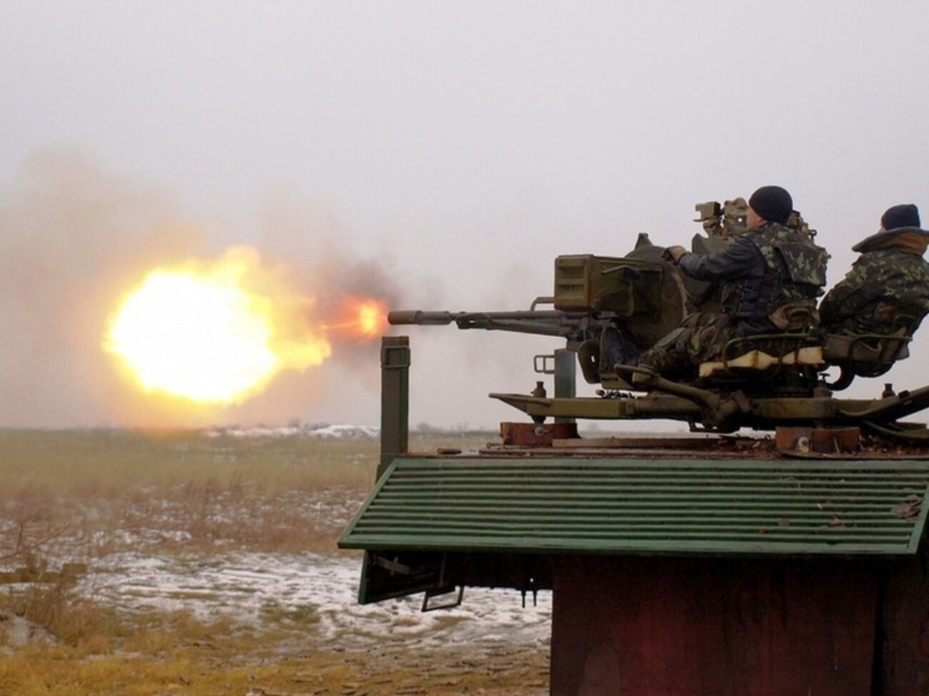 Военные готовы в любой момент вернуть тяжелое вооружение к линии боевых действий