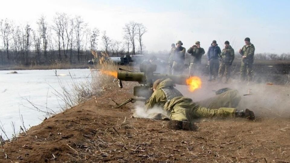 Украинские десантники провели испытания противотанкового вооружения. Фоторепортаж