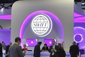 Чернов: По итогам 2014 года рост трафика SWIFT в России позволил нам выйти на 13-е место в мире, поэтому Россия увеличила свою долю до уровня, который позволяет ей выдвинуть кандидата в совет директоров