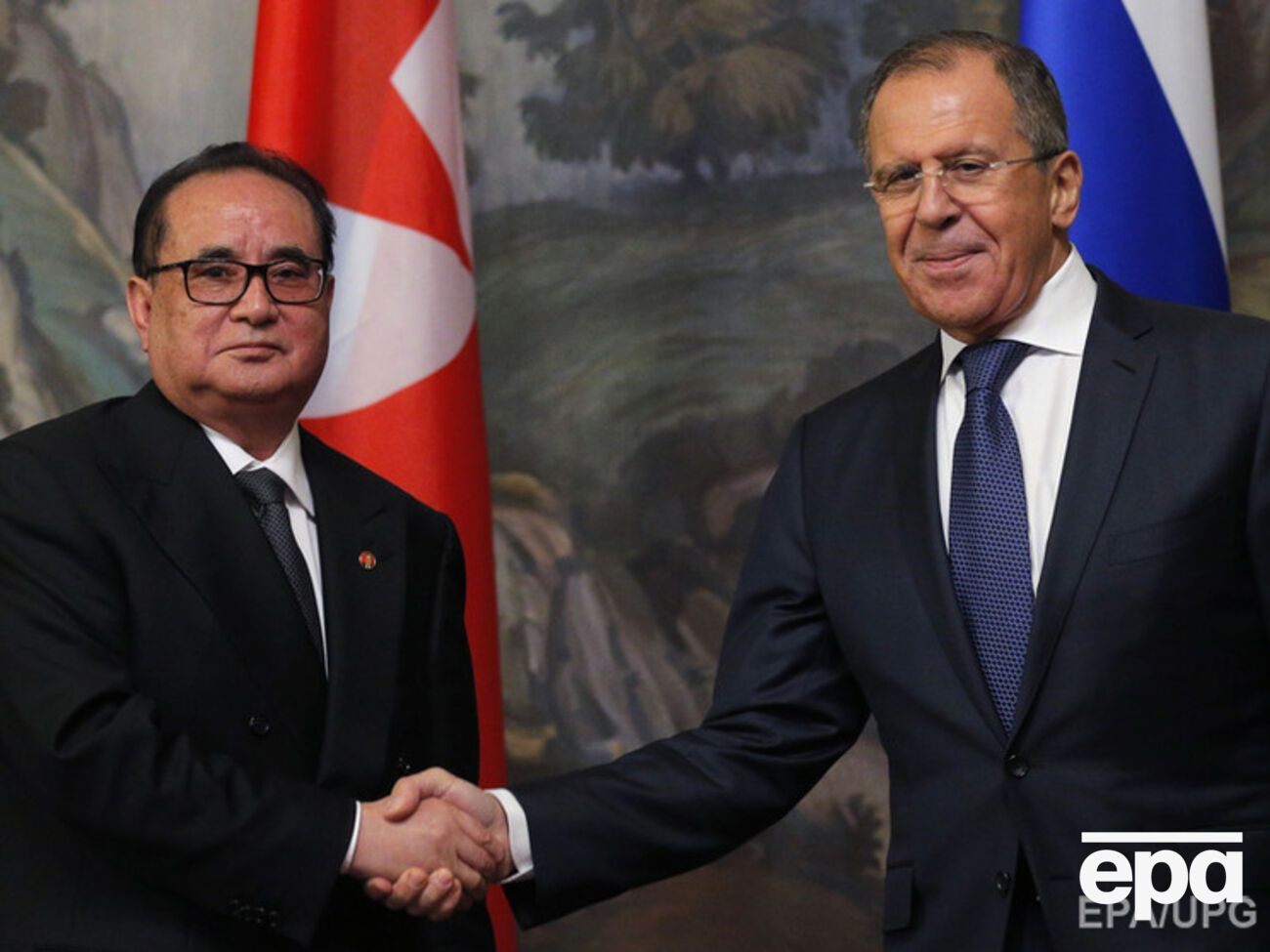 Министр иностранных дел России на встрече со своим северокорейским коллегой