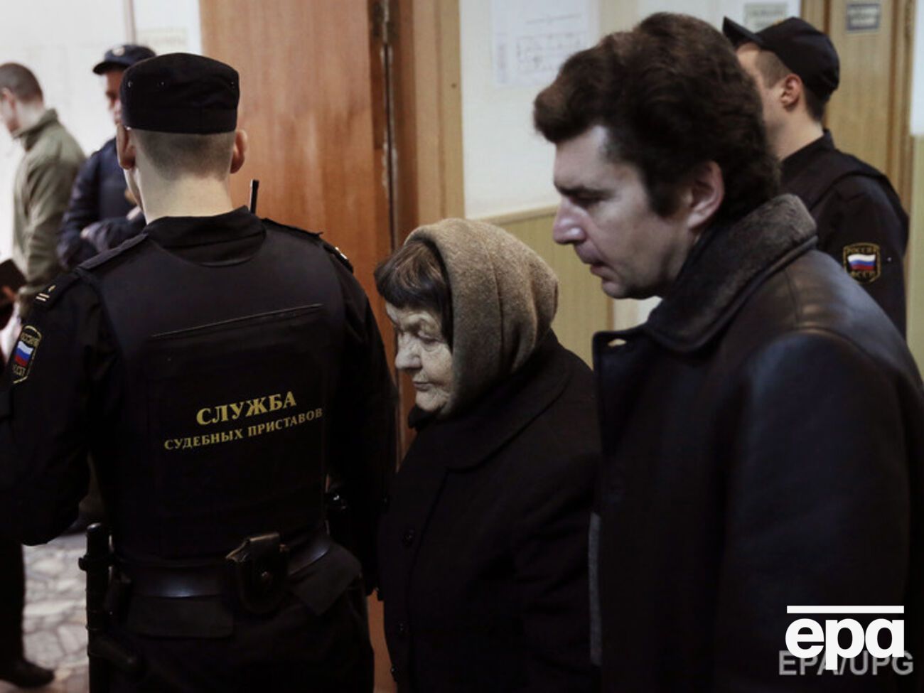 Мать Надежды Савченко Мария Савченко во время одного из заседаний суда в Москве