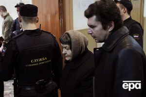 Мать Надежды Савченко Мария Савченко во время одного из заседаний суда в Москве