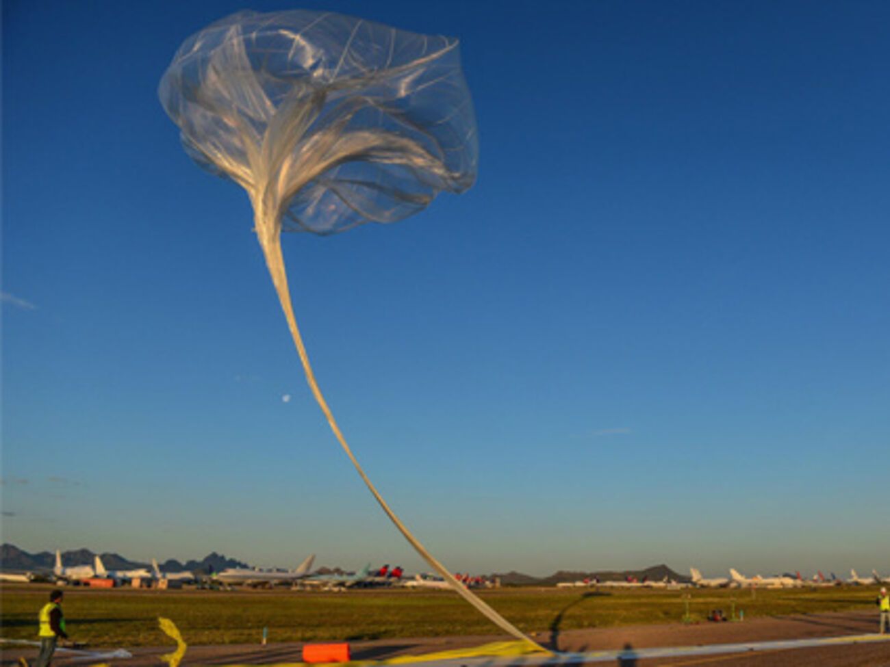 Испытания аппарата прошли в Аризоне