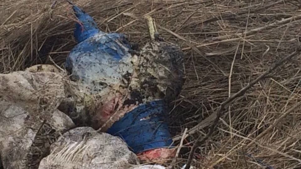 Взрывчатку замаскировали под огнетушитель