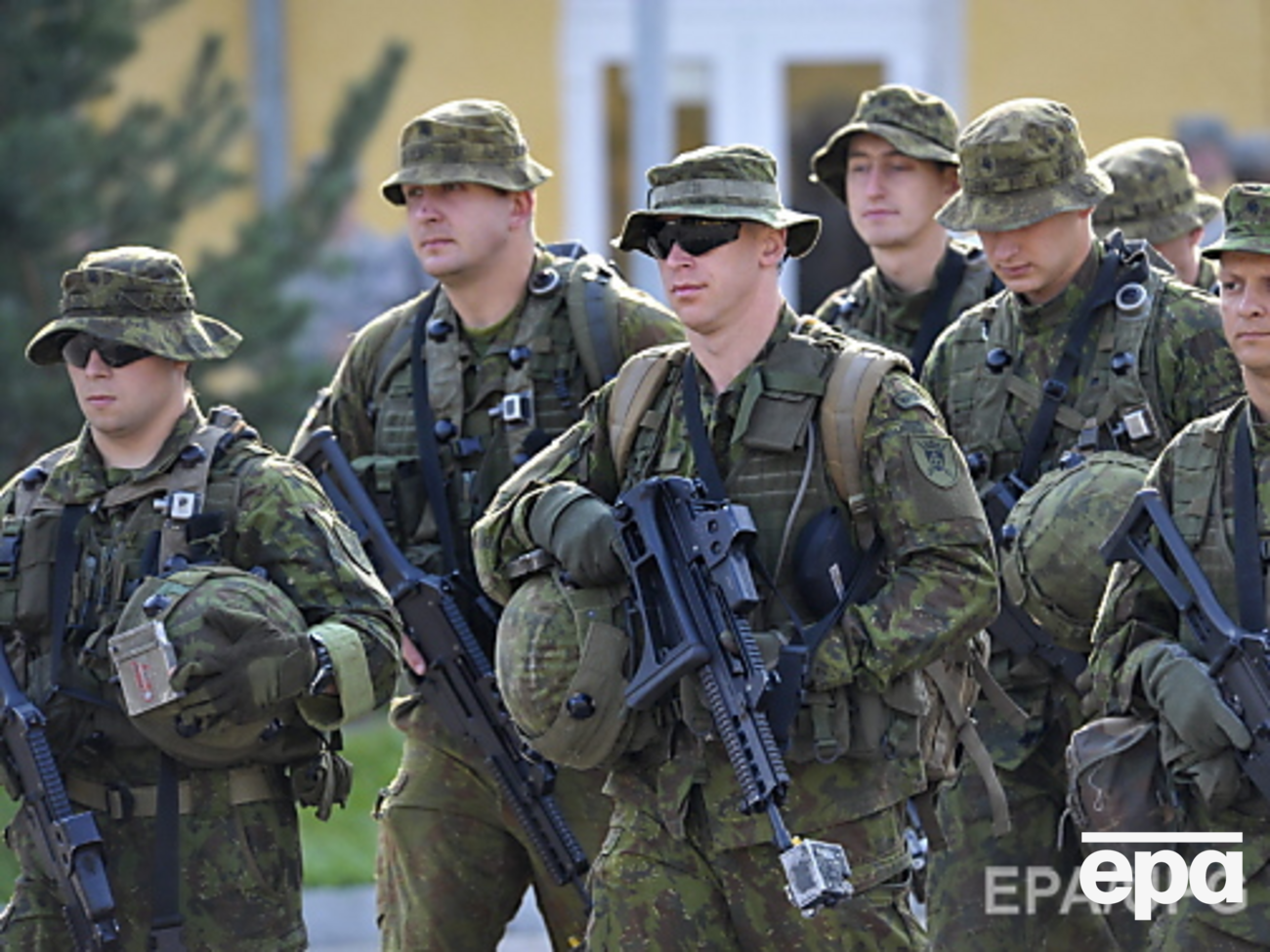 В Эстонии базируется воинский контингент США в составе роты