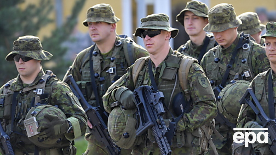 В Эстонии базируется воинский контингент США в составе роты