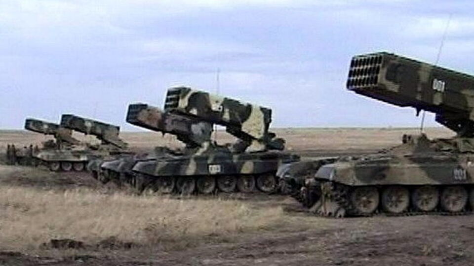 В Луганске были замечены РСЗО "Буратино", сообщил журналист Бочкала