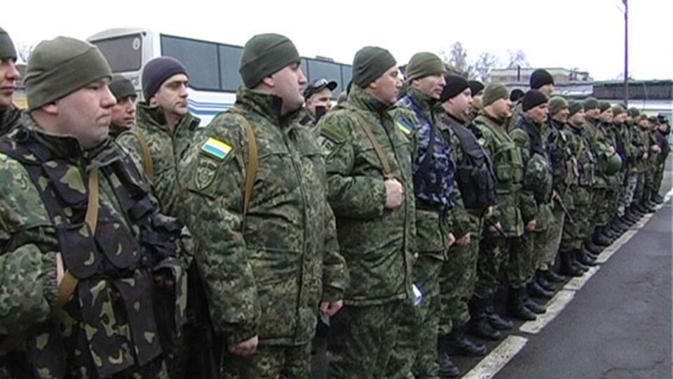 Сумские милиционеры отправились в зону АТО